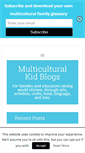 Mobile Screenshot of multiculturalkidblogs.com